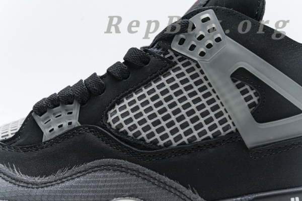 Top Version OFF White x Air Jordan 4 Bred CV9388-001 - Image 17
