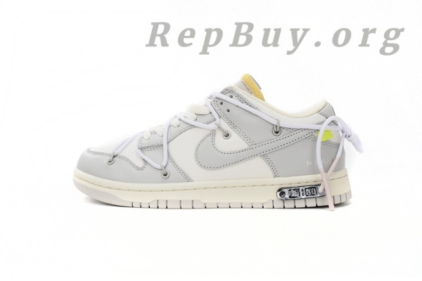 Top Version SB Dunk  Low Off-White Low The 50 NO.49 DM1602-123 - Image 2