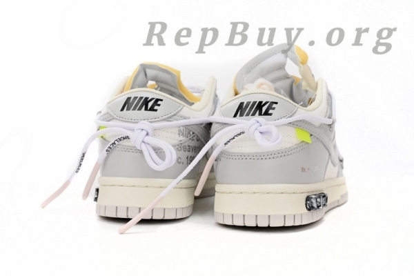 Top Version SB Dunk  Low Off-White Low The 50 NO.49 DM1602-123 - Image 12