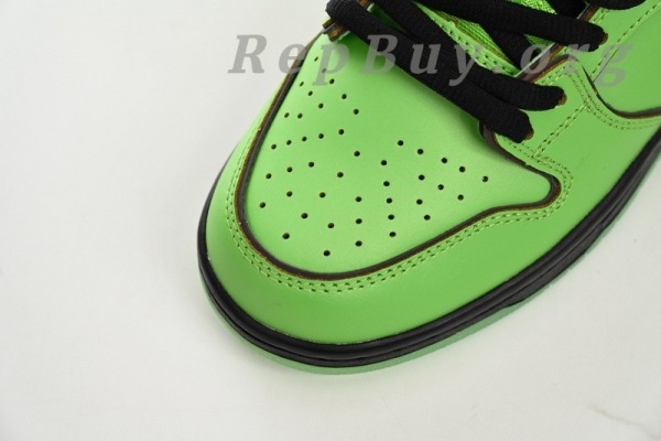 Top Version The Powerpuff Girls x Nike SB Dunk Low Buttercup FZ8319-300 - Image 6