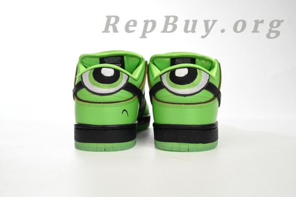 Top Version The Powerpuff Girls x Nike SB Dunk Low Buttercup FZ8319-300 - Image 4