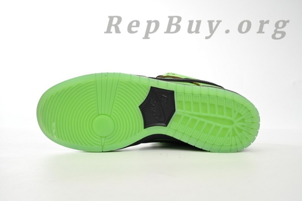 Top Version The Powerpuff Girls x Nike SB Dunk Low Buttercup FZ8319-300 - Image 5