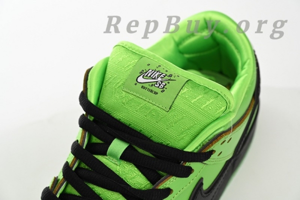Top Version The Powerpuff Girls x Nike SB Dunk Low Buttercup FZ8319-300 - Image 7