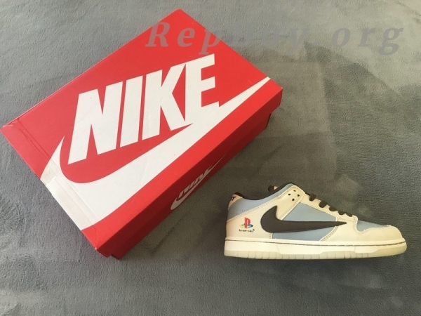 Top Version Travis Scott x PlayStation x Nike Dunk Low PS5 CU1726-800