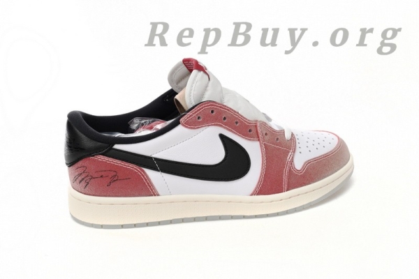 Top Version Trophy Room x Air Jordan 1 Low OG Signa Ture FN0432-017 - Image 9