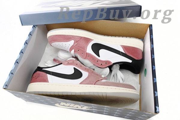 Top Version Trophy Room x Air Jordan 1 Low OG Signa Ture FN0432-017 - Image 16