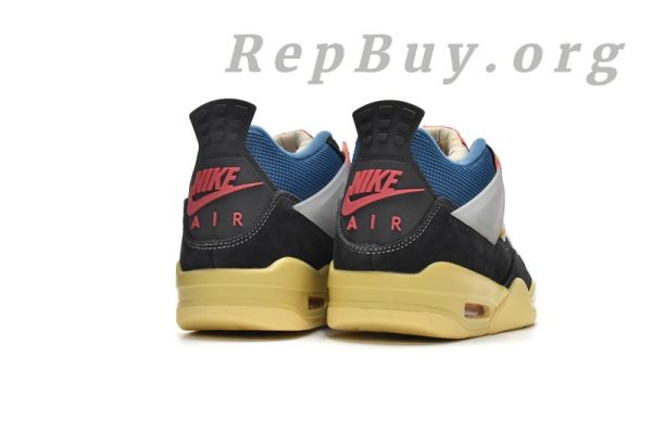 Top Version Union LA x Air Jordan 4 Retro SP Off Noir Black DC9533-001 - Image 6
