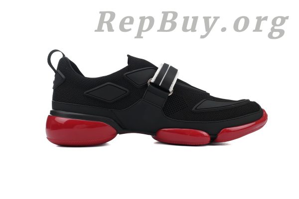 Prada Cloudbust Sneaker Black And Red - 图片 2
