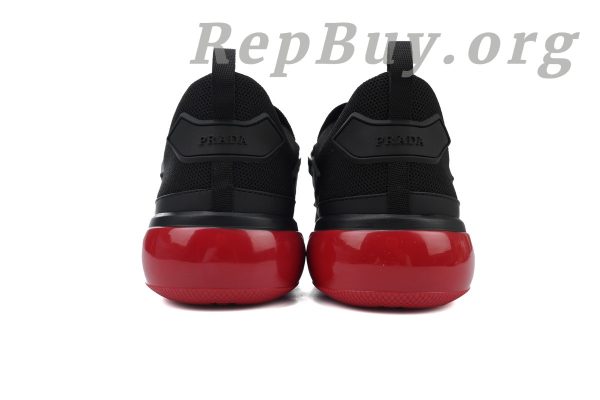 Prada Cloudbust Sneaker Black And Red - 图片 3