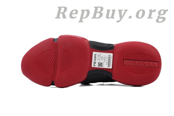 Prada Cloudbust Sneaker Black And Red - 图片 4