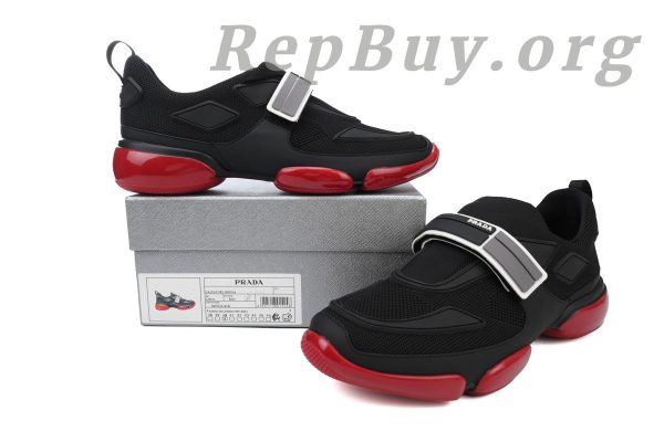 Prada Cloudbust Sneaker Black And Red - 图片 9