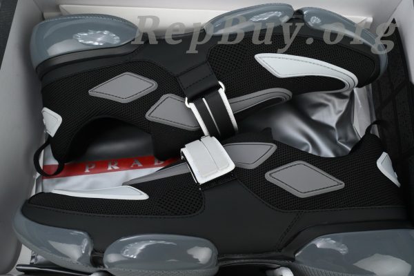 Prada Cloudbust Sneaker Black And White - 图片 11