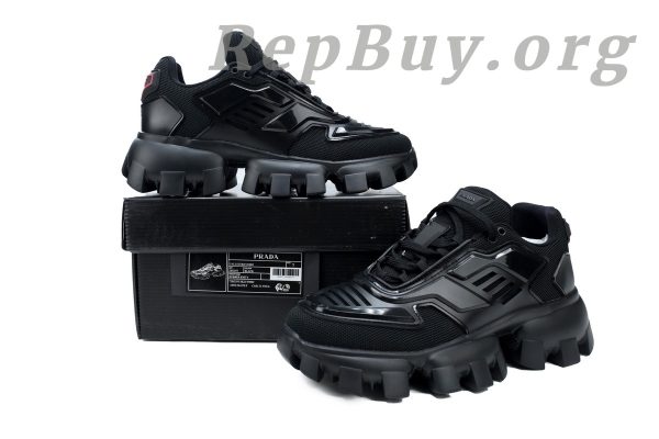 Prada Cloudbust Thunder Knit Black - 图片 10