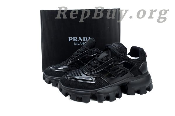 Prada Cloudbust Thunder Knit Black - 图片 11