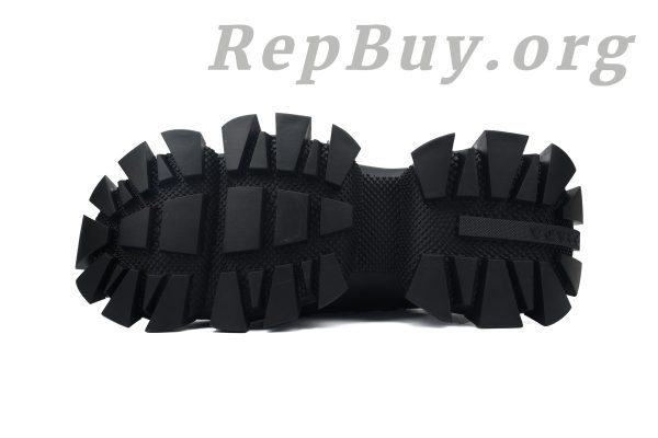 Prada Cloudbust Thunder Technical Fabric Sneakers Black - 图片 4