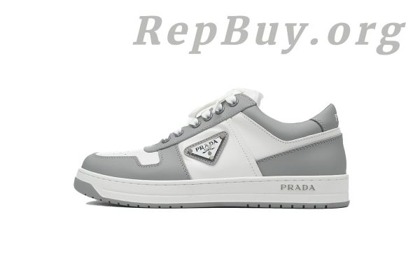 Prada Downtown Low Sneakers Grey/White