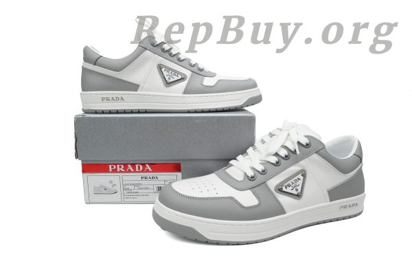 Prada Downtown Low Sneakers Grey/White - 图片 10