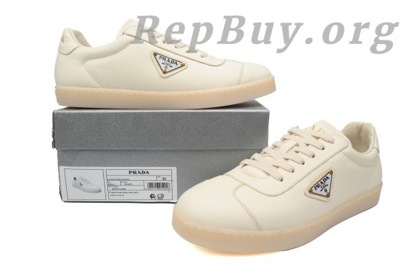 Prada Lane leather sneakers Lane Ivory - 图片 12