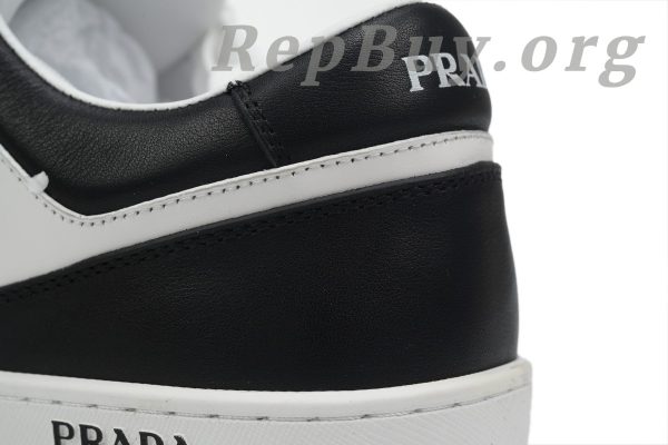 Prada Downtown Low Sneakers White/Black - 图片 5