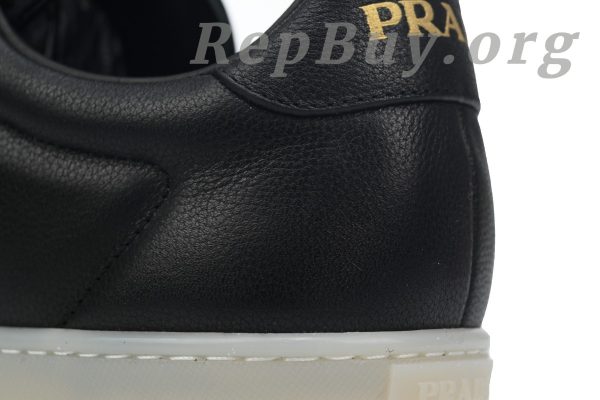 Prada Lane Leather Sneakers Lane Black - 图片 5