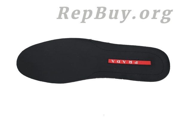 Prada Lane Leather Sneakers Lane Black - 图片 7