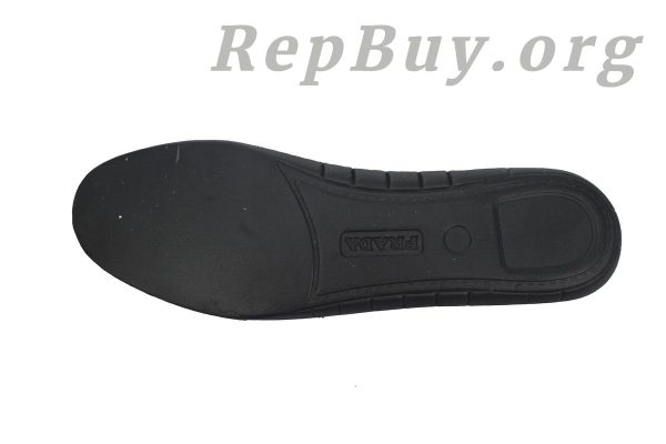 Prada Lane Leather Sneakers Lane Black - 图片 8