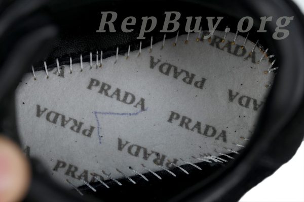Prada Trail faded suede sneakers Black - 图片 9