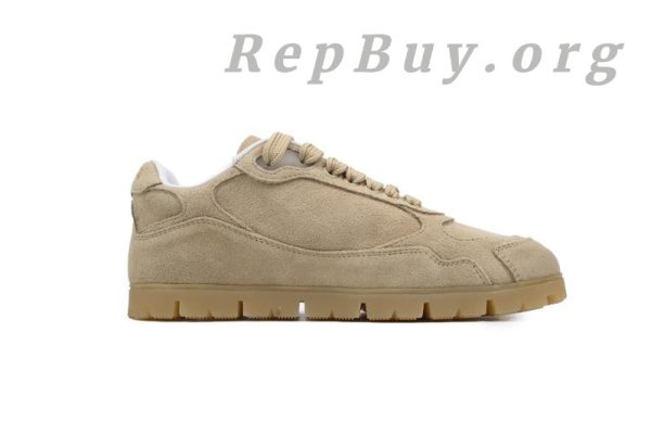 Prada Trail faded suede sneakers Khaki - 图片 2