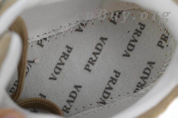 Prada Trail faded suede sneakers Khaki - 图片 9