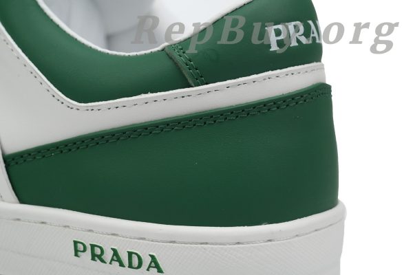 Prada Downtown Leather White Mango - 图片 5