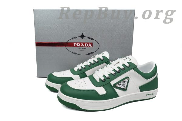 Prada Downtown Leather White Mango - 图片 11
