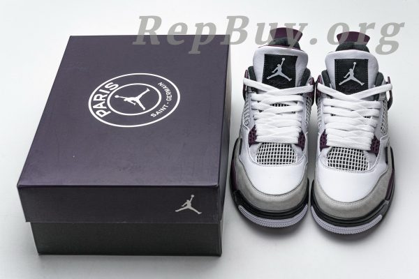 Top Version Air Jordan 4 Retro PSG Paris Saint-Germain CZ5624-100 - 图片 23