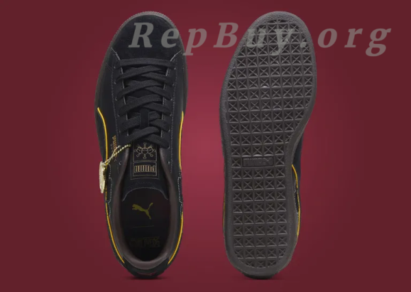 PUMA x ONE PIECE Suede Black - 图片 5