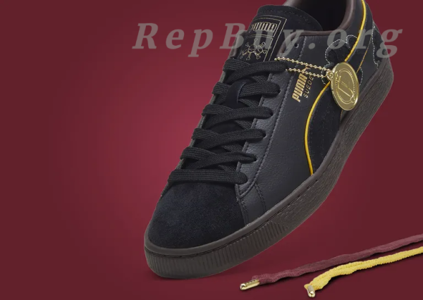 PUMA x ONE PIECE Suede Black - 图片 2