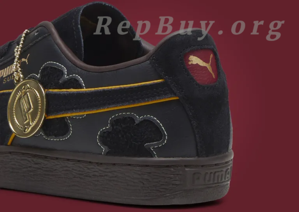 PUMA x ONE PIECE Suede Black - 图片 3