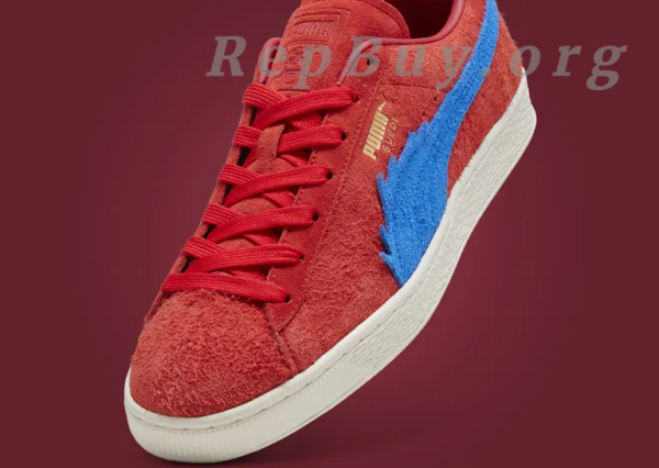 PUMA x ONE PIECE Suede Red - 图片 2