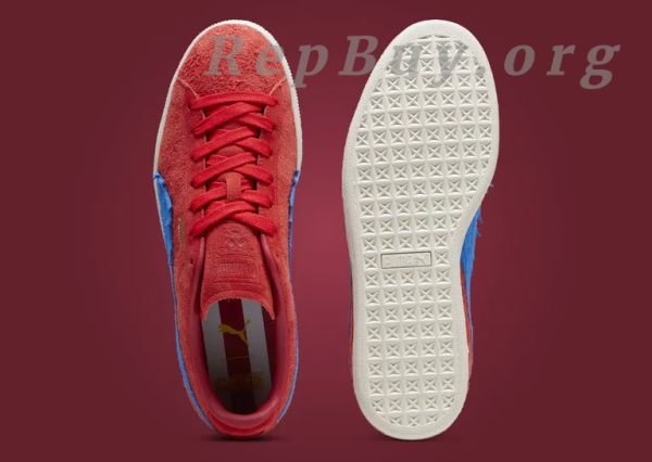 PUMA x ONE PIECE Suede Red - 图片 5
