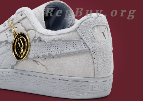PUMA x ONE PIECE Suede White - 图片 3