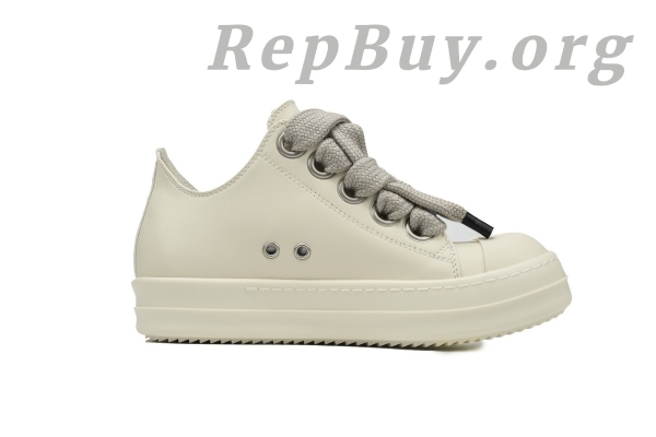 Rick Owens All White Thick Shoelaces - 图片 2