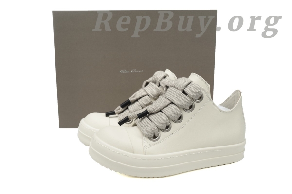 Rick Owens All White Thick Shoelaces - 图片 11