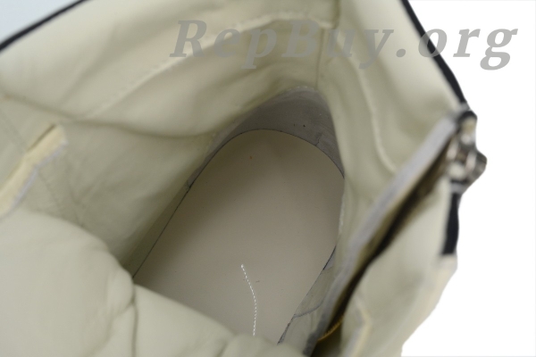 Rick Owens Baby Off-White & Black Geobasket Sneakers WHITE - 图片 6