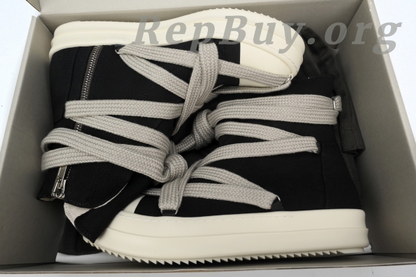 Rick Owens DRKSHDW Luxor Hexa High Black Milk - 图片 9