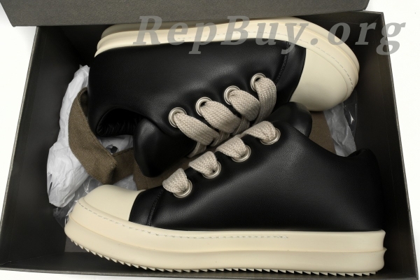 RICK OWENS FW23 LUXOR JUMBO LACE PADDED LOW - 图片 12