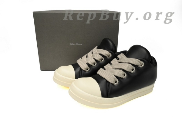 RICK OWENS FW23 LUXOR JUMBO LACE PADDED LOW - 图片 11