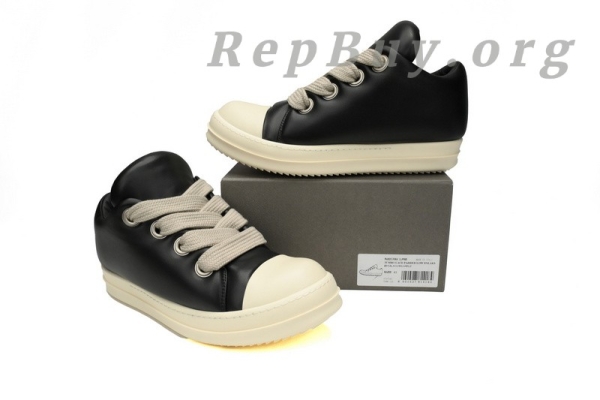 RICK OWENS FW23 LUXOR JUMBO LACE PADDED LOW - 图片 13
