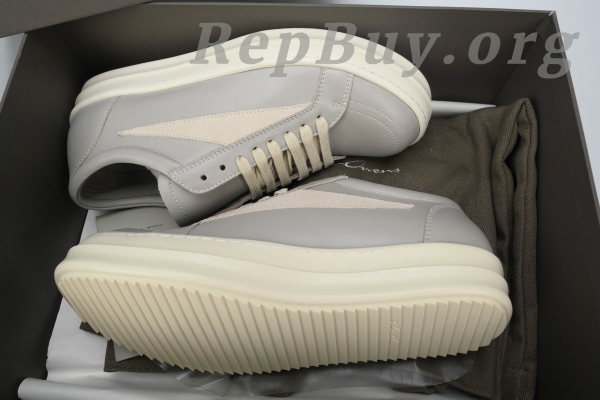 Rick Owens Lido Vintage Leather Sneakers - Image 11