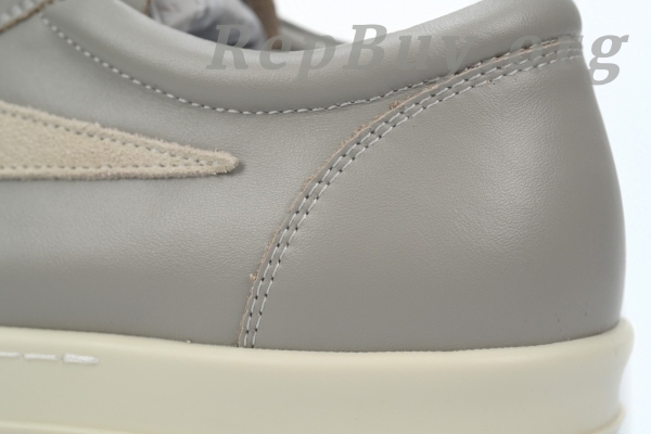 Rick Owens Lido Vintage Leather Sneakers - Image 5
