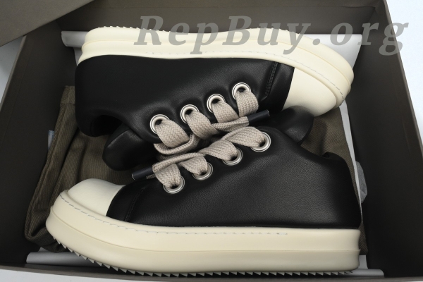 Rick Owens Luxor Jumbo Padded Low Black Milk - 图片 10