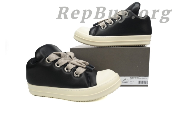 Rick Owens Luxor Jumbo Padded Low Black Milk - 图片 12
