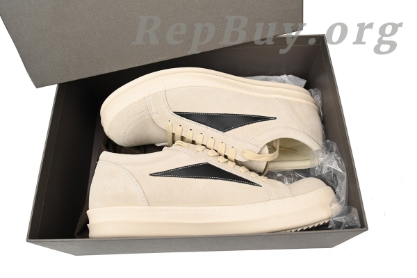 RICK OWENS LUXOR VINTAGE SNEAKS IN VELOUR FW23 - Image 13